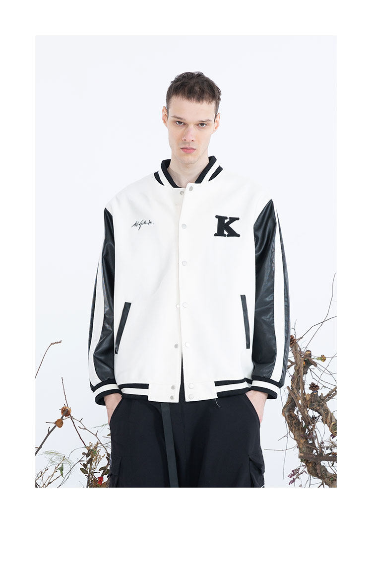 王以太同款 KILLWINNER 虚拟现实 情侣外套 图5