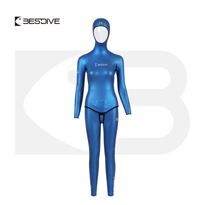 (Whale exploration)BESTDIVE diving good colorful series women's 3mm free diving women's wetsuit wetsuit