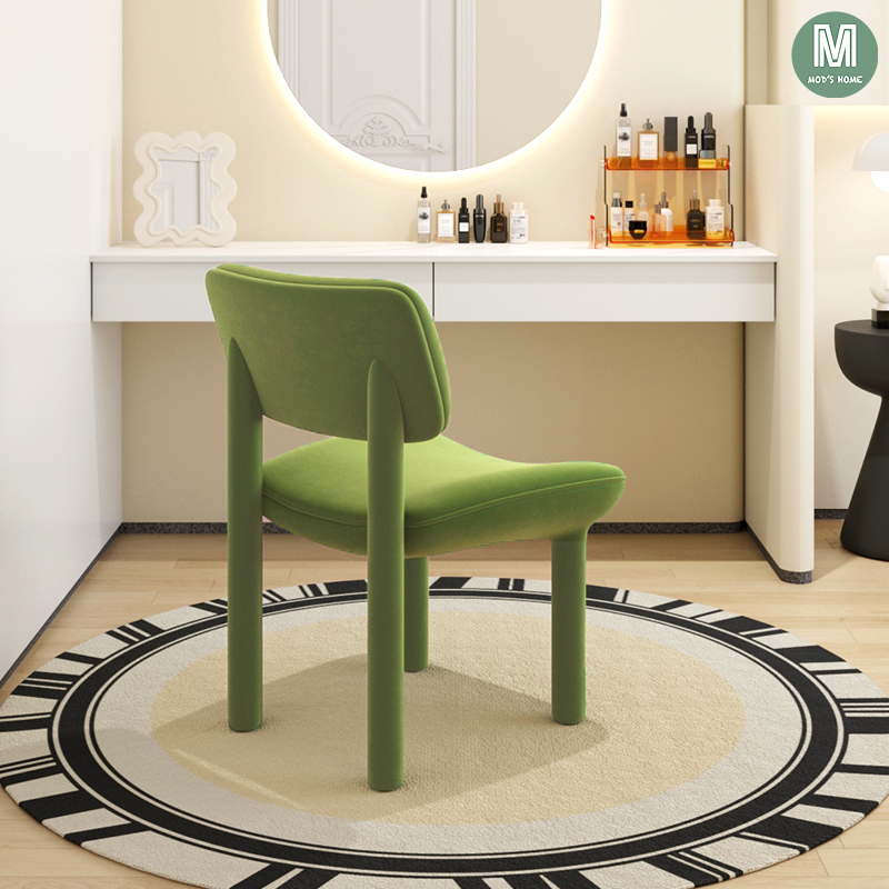 Internet Celebrity Makeup Chair, Cream Style Designer Home Chair, Bedroom Light Luxury Dressing Table Stool, Simple Manicure Chair