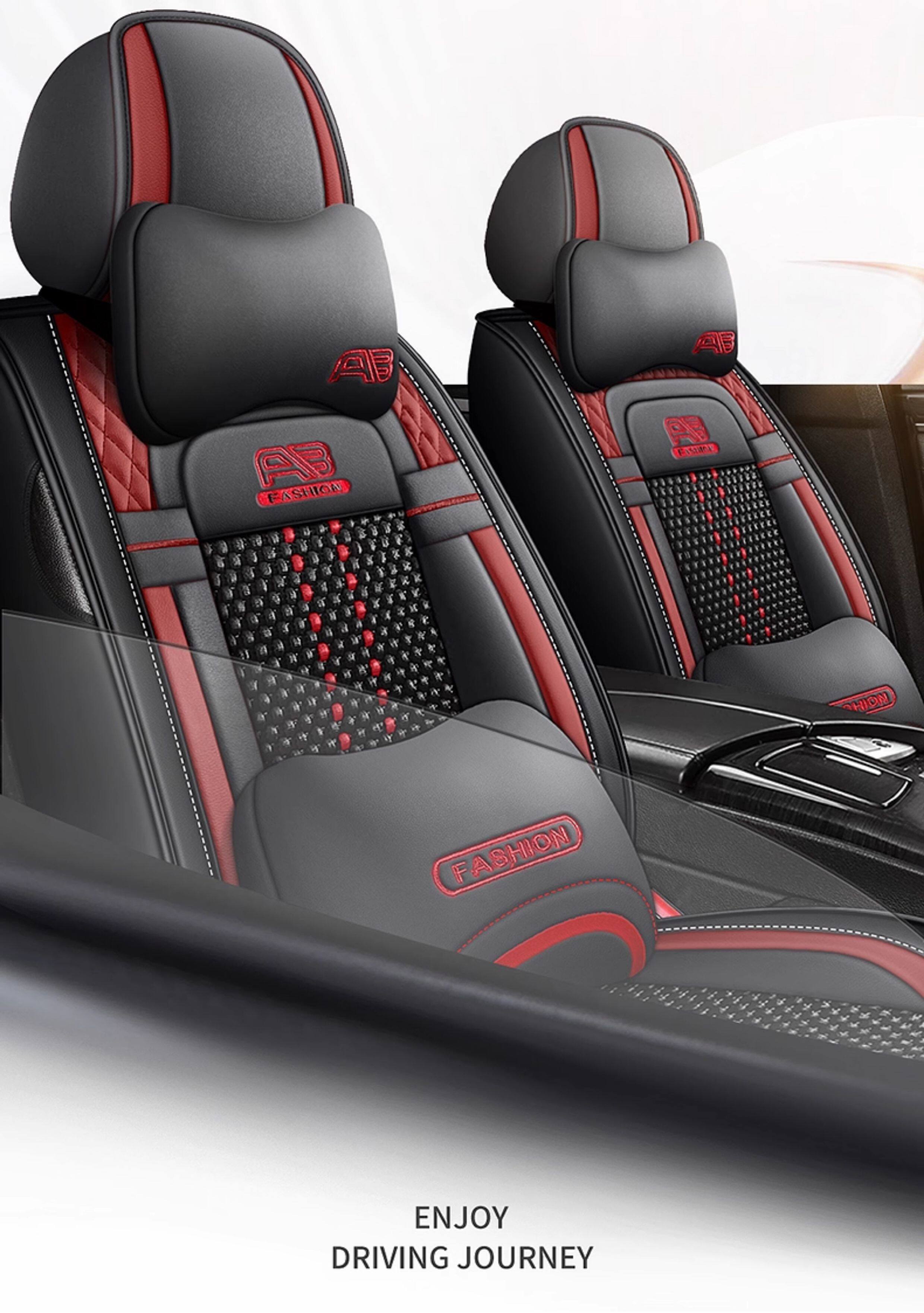5-Seat Ice Silk Car Seat Cushion Four Seasons Universal