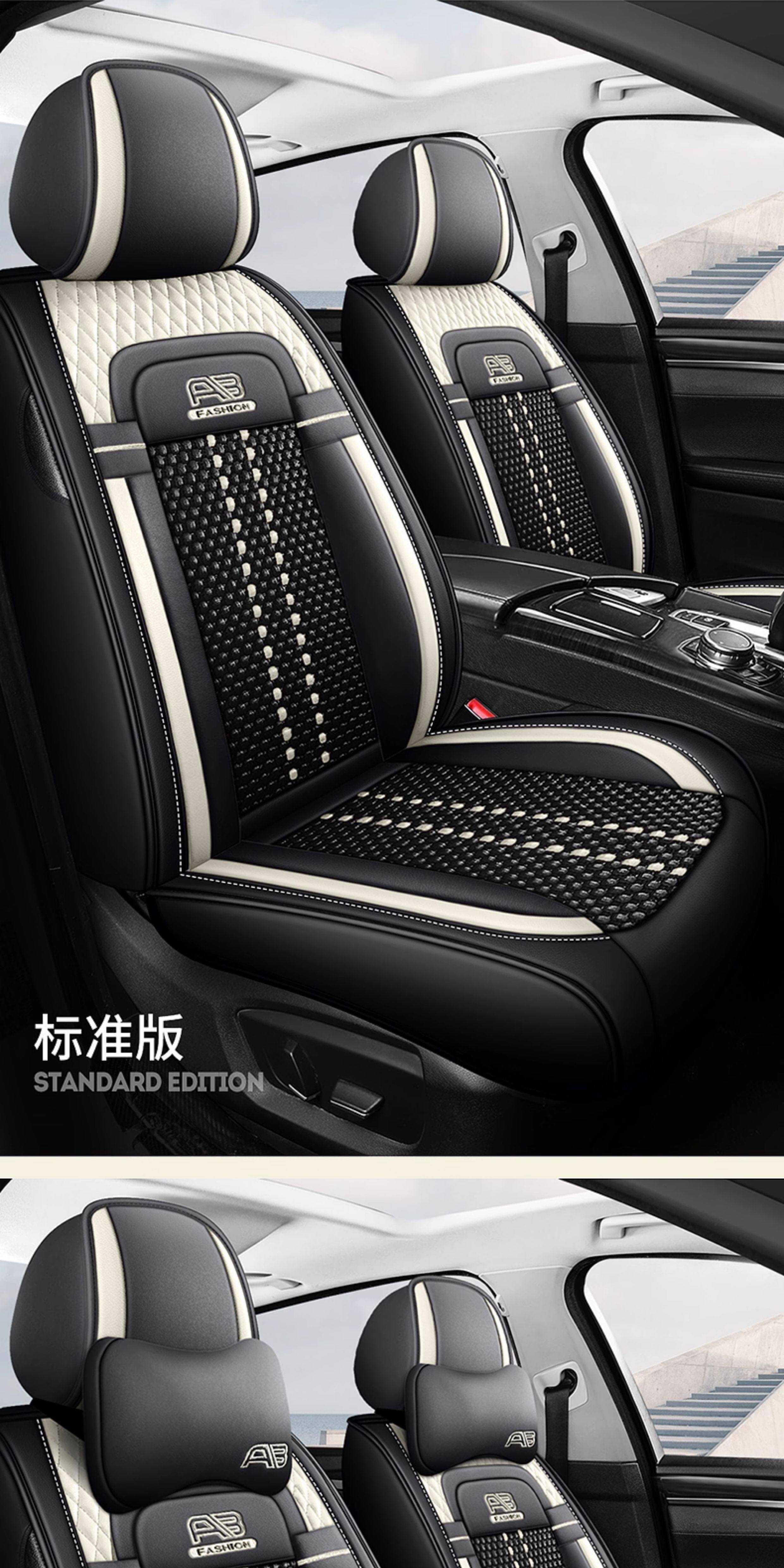 5-Seat Ice Silk Car Seat Cushion Four Seasons Universal