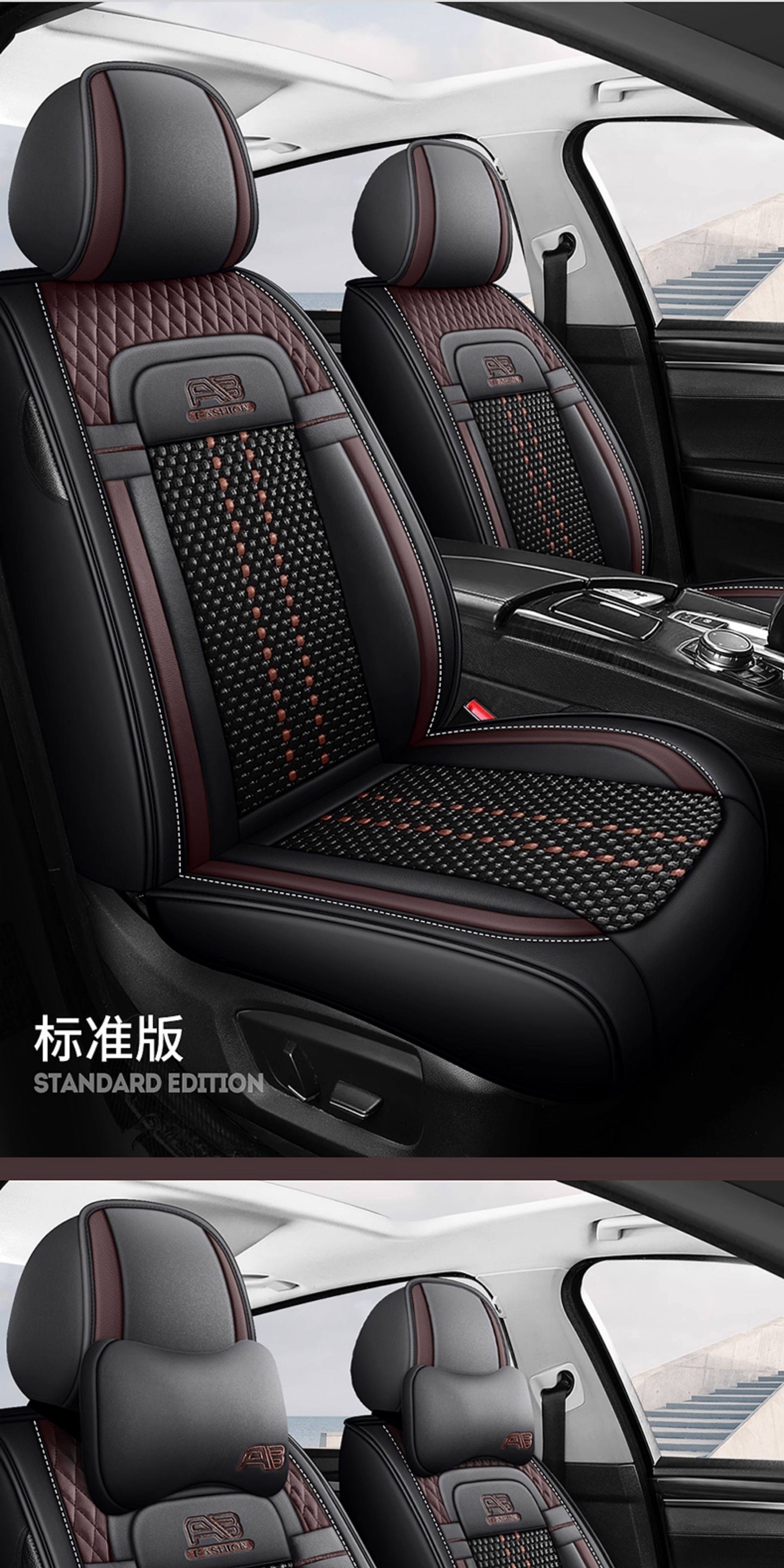 5-Seat Ice Silk Car Seat Cushion Four Seasons Universal
