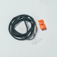 Черная термоусадочная трубка