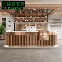 Coffee shop cashier cake shop dessert shop front desk billiards hall gym yoga studio reception desk front desk customization