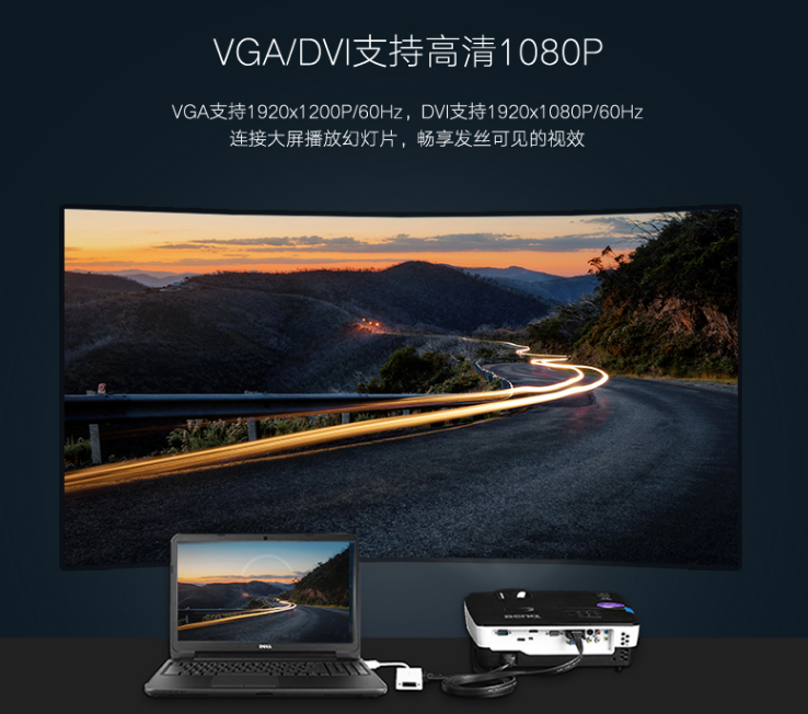 Переходник DP к HDMI+VGA+DVI 3-в-1 DP110 4K головка 3-в-1 преобразование 20420