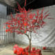 Simulated Red Fruit Tree, New Year Decoration Tree, Simulated North American Holly Tree, Red Fortune Tree, New Year's Eve Flower, Large Wishing Tree