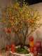 Artificial Orange Tree for Indoor and Outdoor Decoration, New Chinese-Style Fake Tree, Pomegranate Tree, Large Green Plant for Landscaping, Zen-Inspired Soft Decoration for Display Windows