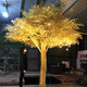 Artificial Golden Banyan Tree, Money Tree, Golden Tree, Large Shopping Mall Hotel New Year's Wish Tree