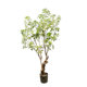 Nordic Style Artificial Green Plant Ornament Japanese Bellflower Plant Horsewood Indoor Living Room Decoration Fake Tree Floor-Standing Potted Plant
