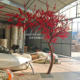 Artificial Plum Blossom Tree, Large Fake Peach Blossom Tree, Green Plant Decoration, Cherry Blossom Tree, Red Plum Tree, Fake Tree, Wintersweet Tree, Floor-Standing