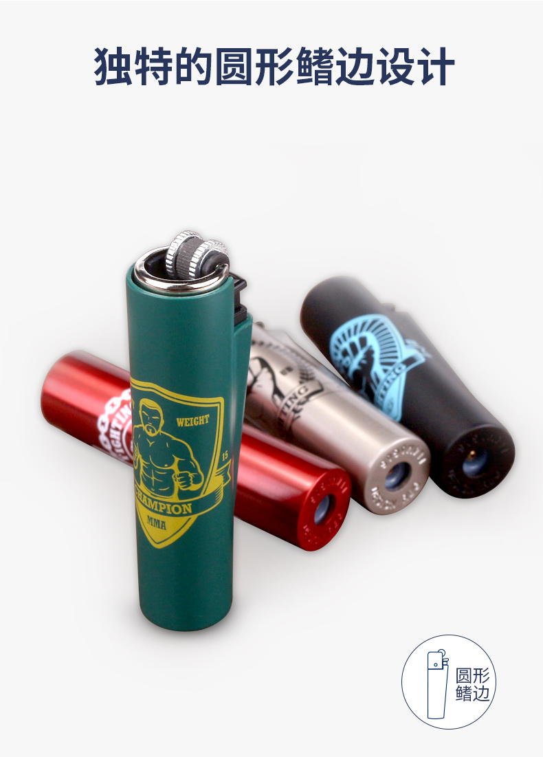 CLIPPER có thể sinh lãi bằng kim loại bơm hơi ròng rọc bật lửa bic