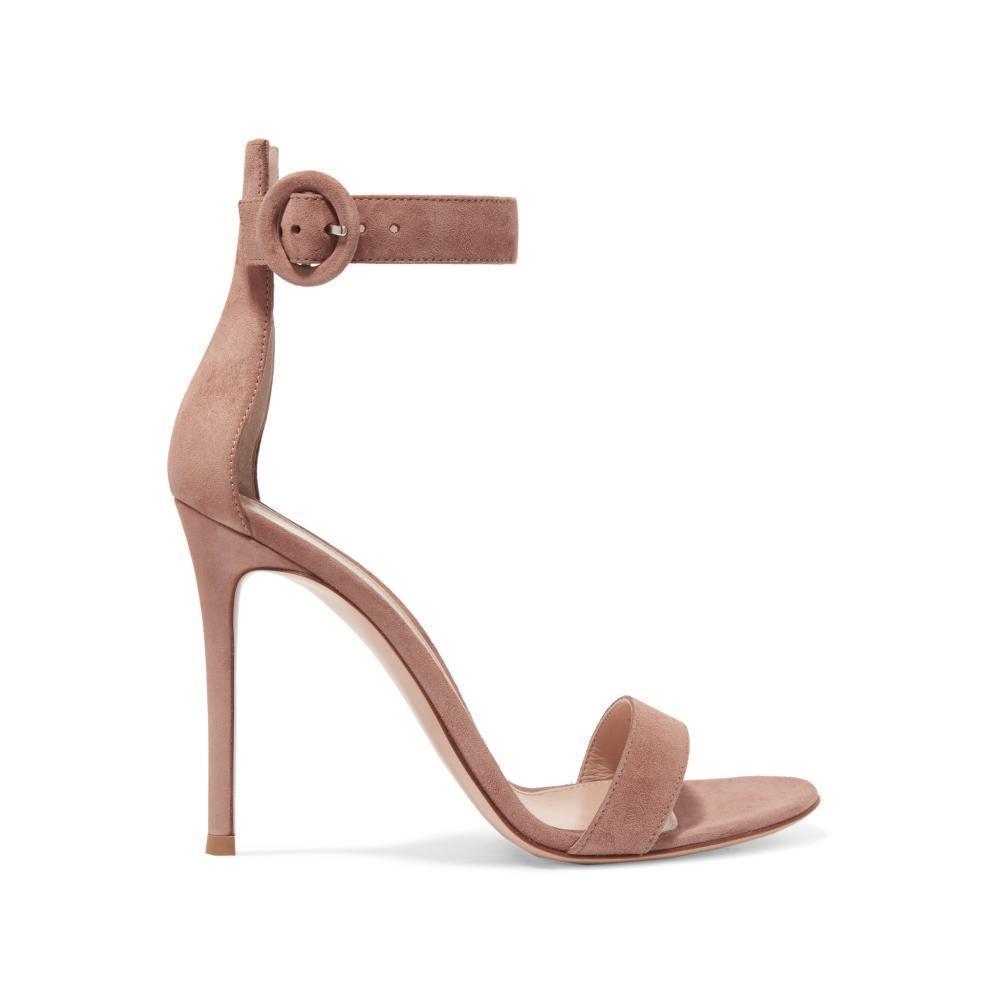 GianvitoRossi woman leather fine heel high heel sandal NAP NET-A-PORTER quite t-Taobao