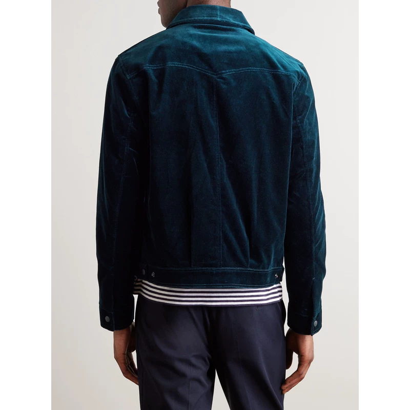 Oliver Spencer Spring velvet swan, jacket
