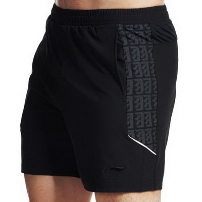 Li Ning badminton series summer men breathable comfortable casual sports competition shorts AKSL091-2