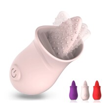 Tongue Licking Vibrator G spot Clit Stimulator Clit Sextoys