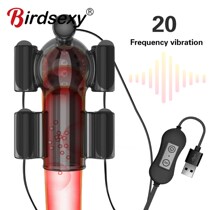 Penis Vibrator Sex Toys for Men 20 Speed ​​Penis Trainer Ring