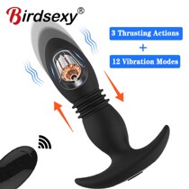 Anal Vibrator Telescopic Vibrator Male Prostate Massager Wir