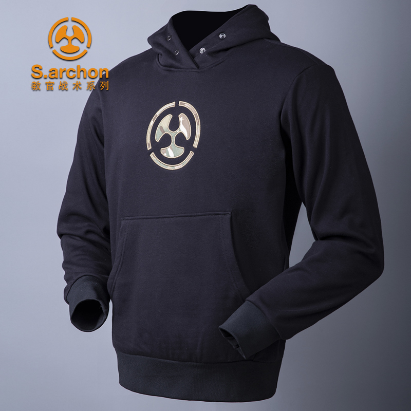 Instructor tactical warm fleece sweater jacket liner fleece winter outdoor men's and women's large size hooded trench coat