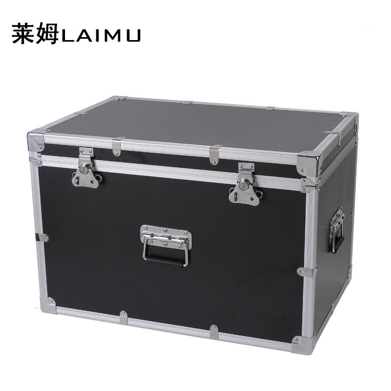 Portable large aluminum alloy toolbox Equipment instrument box Photographic equipment Model aircraft aluminum box Display box