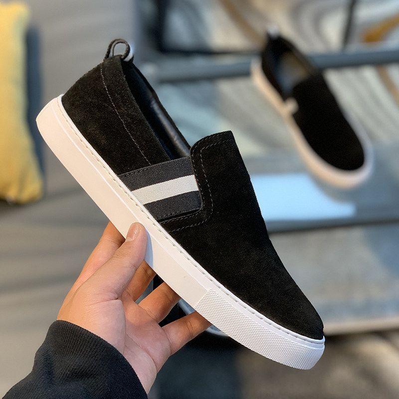 European station comfortable man leather frosted shoes shoes of men lazy shoes shoes shoes and shoes