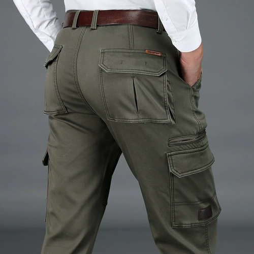 Мужские летние тонкие рабочие износостойкие штаны