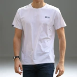 Летняя дышащая тонкая трендовая футболка с коротким рукавом для отдыха, круглый воротник, оверсайз, короткий рукав