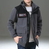 Зимний утепленный пуховик, дорожная куртка, съёмный комплект, «три в одном»