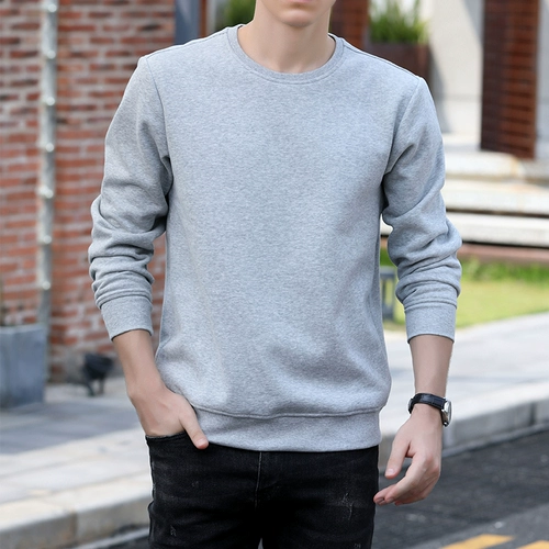 Утепленная демисезонная утепленная толстовка, приятная телу осенняя футболка, куртка, лонгслив, 2024 года, оверсайз