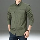 С длинным рукавом-7001 армия зеленый