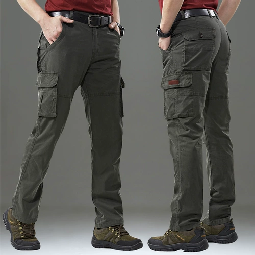 Летние тонкие дорожные штаны, свободный прямой крой