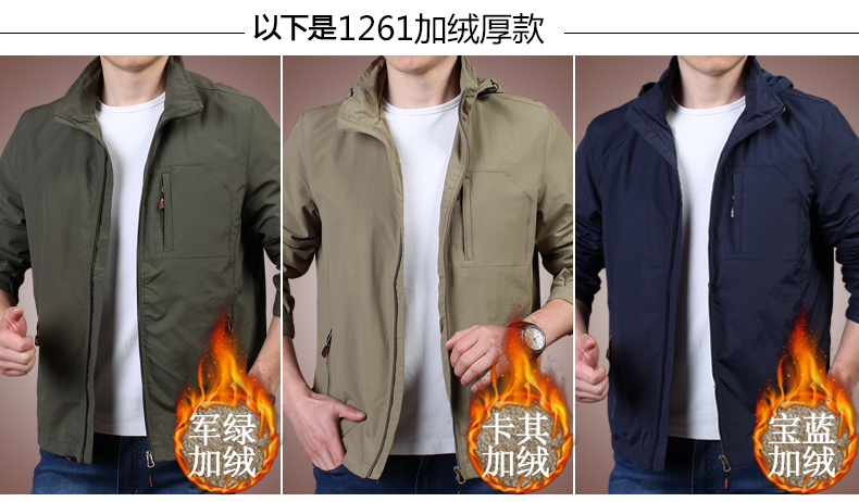 Blouson homme NIANJEEP    manches longues en Nylon - Ref 3119072 Image 24
