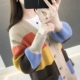 Mùa xuân mới 2020 Phụ nữ phiên bản Hàn Quốc của áo len nữ mặc ngoài áo len dệt kim áo khoác len nữ mùa xuân và mùa thu - Đan Cardigan