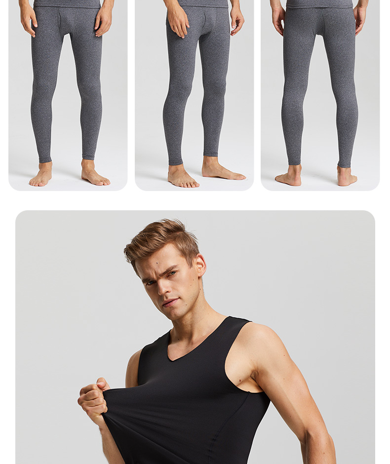 Áo vest nam ấm áp cộng với áo nhung dày cơ bản trẻ trung Đồ lót liền mạch mùa thu và mùa đông mỏng phần vest tự sưởi ấm áo thun giữ nhiệt nữ