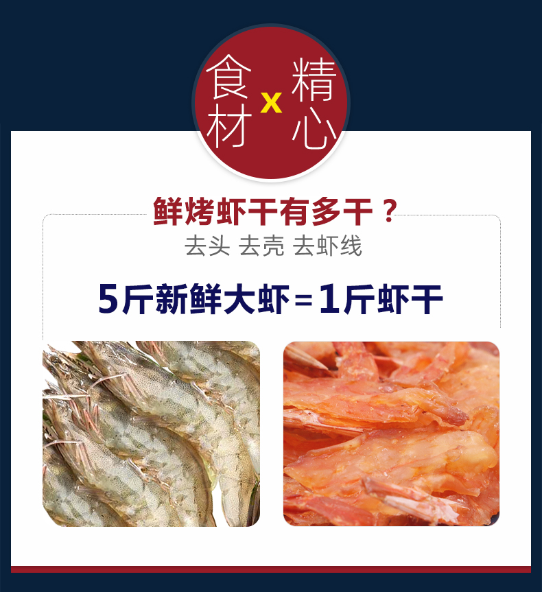 【水一方】鲜烤即食开背虾