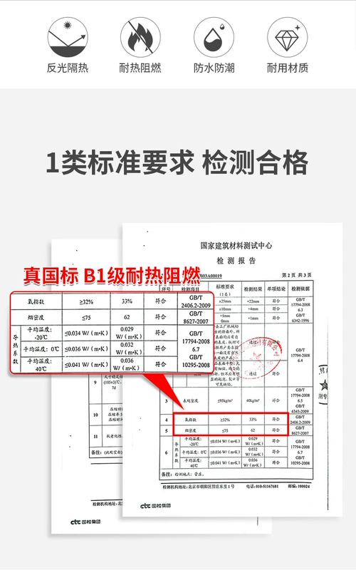 Tấm cách nhiệt chống cháy Tấm chống cháy Tòa nhà Vật liệu cách nhiệt hàng đầu Vật liệu cách nhiệt bên ngoài Lãng phí nhiệt độ cao Cotton cách nhiệt tự dính