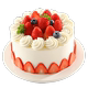 Tasty Strawberry Cake Beijing City Birthday Party Cake Natural Cream Strawberry Princess Party