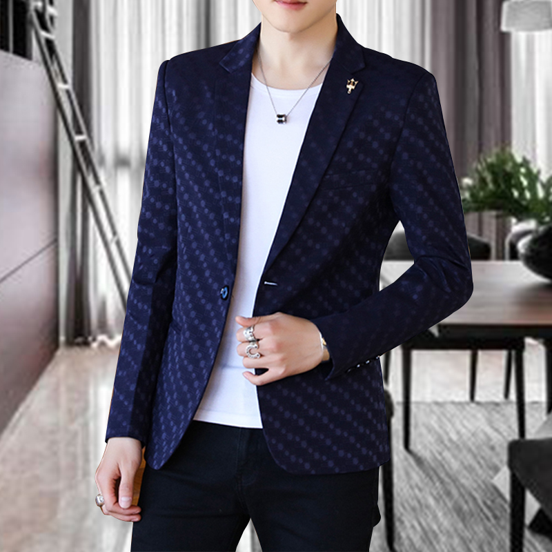 Super men are handsome 2022 Spring and summer leisure youth Han Edition small suit coat trend single coat