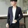 Men's suit 2019 casual male handsome jacket Slim stripe spring Korean version of the trend top single small suit