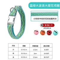 Синие и зеленые большие волны