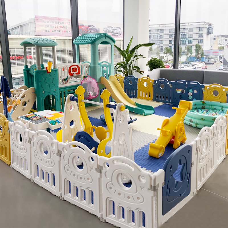 Playpen Children's Playground Home Amusement Park Indoor Amusement Park Swing Baby Equipment Small Family
