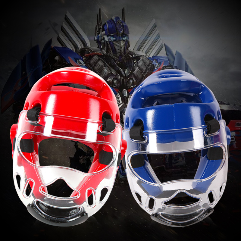 Zhuo Ao Taekwondo head guard closed mask karate head guard boxing Sanda head face helmet child adult