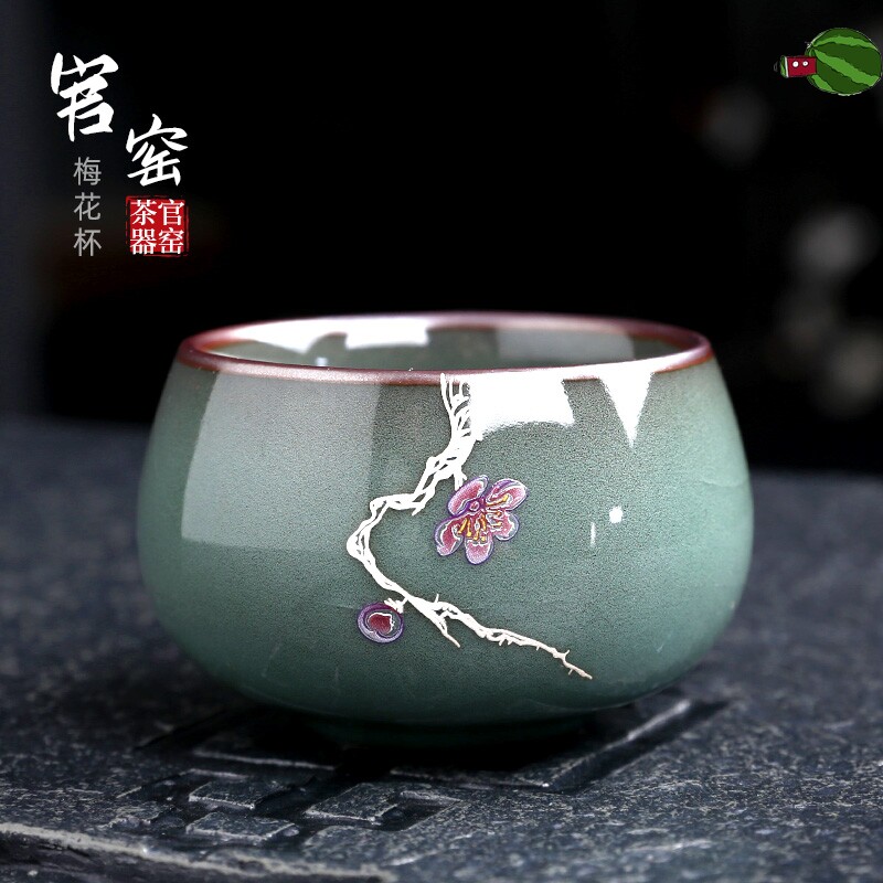 Official kiln master cup kung fu tea cup men's high-end single cup women's high-end single tea cup men and women ceramic personal use