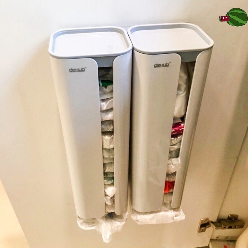 Garbage bag storage artifact large-capacity box wall-mounted kitchen bag convenient bag extraction box plastic bag collection