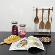 New Chinese model room kitchen furniture cabinet decoration package package package assembly simulation bakery board decoration