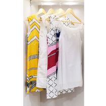 Customized sample room wardrobe cloakroom soft decoration fittings master bedroom wardrobe ladies clothing props