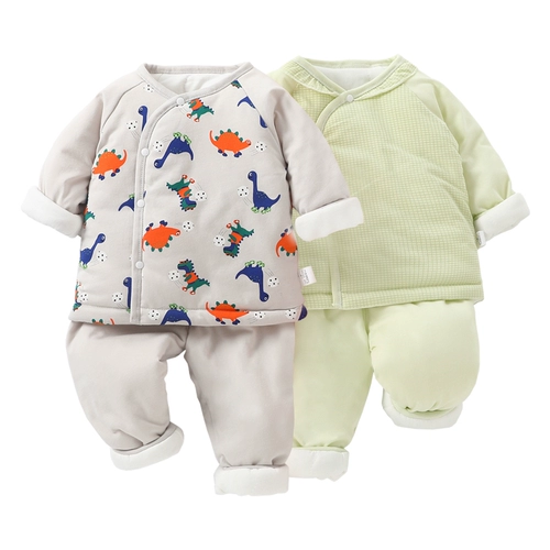 Детская куртка, тонкий стеганый хлопковый демисезонный комплект, пуховик подходит для мужчин и женщин для девочек для новорожденных