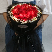 Hoa hồng cầm bó hoa chúc mừng sinh nhật vĩnh cửu để gửi tặng cô gái Ngày lễ tình nhân mô phỏng hoa giả hoa xà phòng - Hoa nhân tạo / Cây / Trái cây Ý tưởng từ khóa