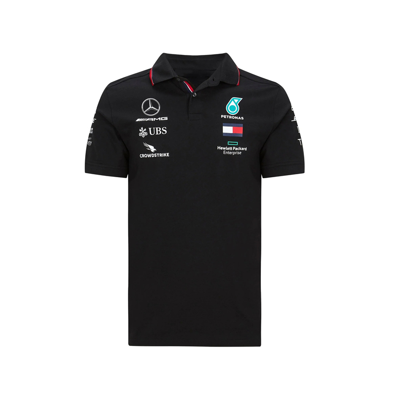 2020 new Benz AMG Fleet F1 race car suit T-shirt POLO shirt man short sleeve car Mercedes gp shirt