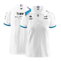 F1 racing suit T-shirt 2023 new Alpine Albon team short-sleeved lapel POLO shirt men can customize