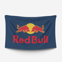 F1 racing Red Bull Mercedes-Benz McLaren team surrounding decoration navy blue background cloth hanging cloth poster canvas customization